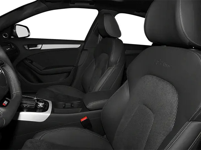 Blå Audi A4 fra 2014