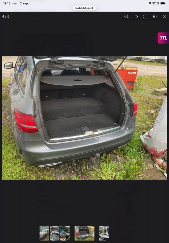 undefined Mercedes C300 de fra 2021