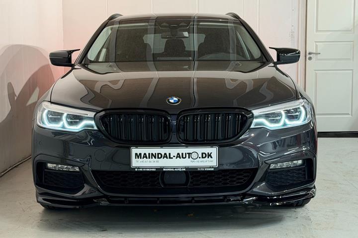 Sort BMW 520d fra 2018