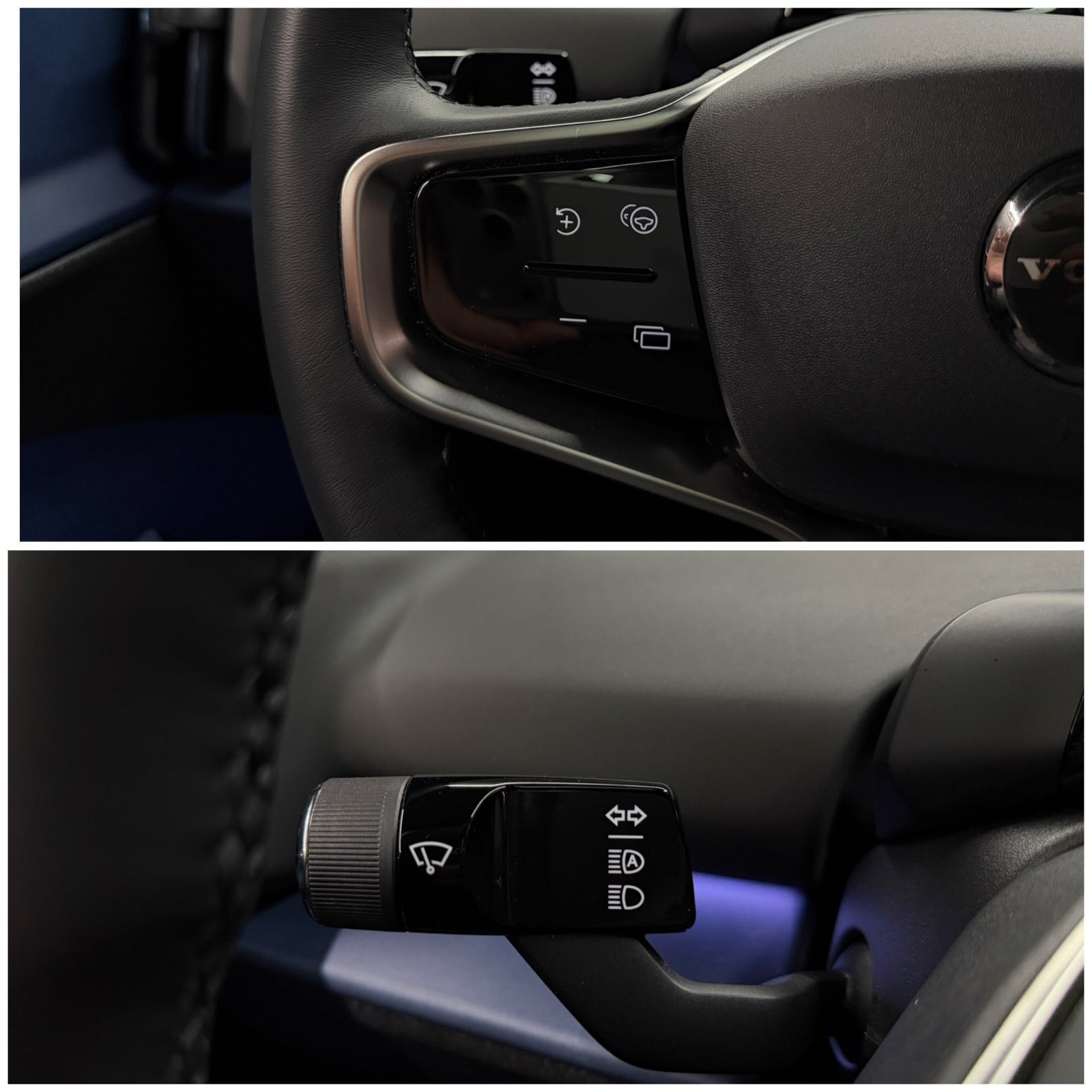Blå Volvo EX30 fra 2024
