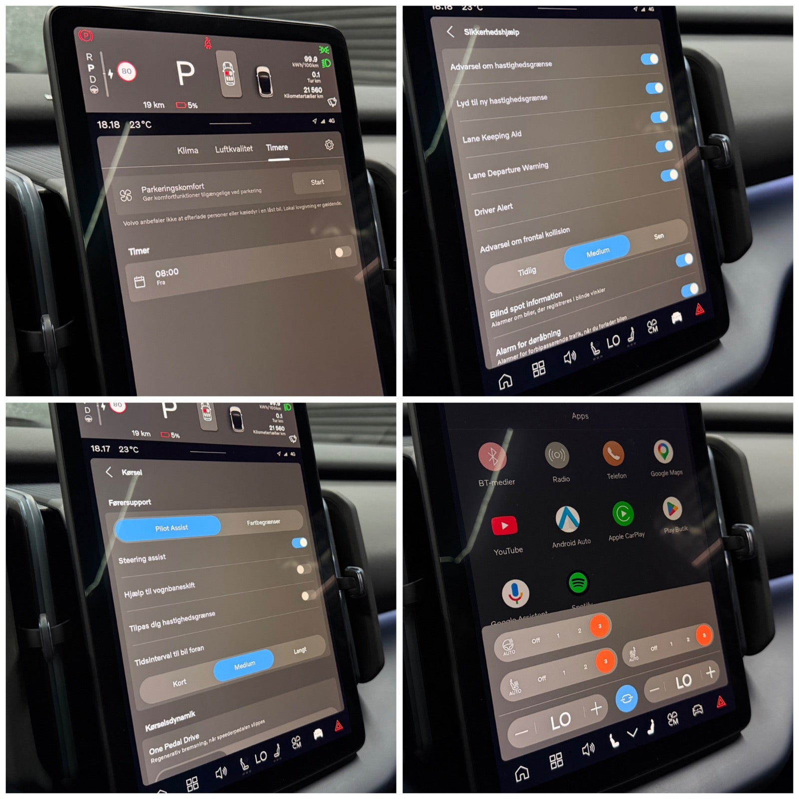 Blå Volvo EX30 fra 2024