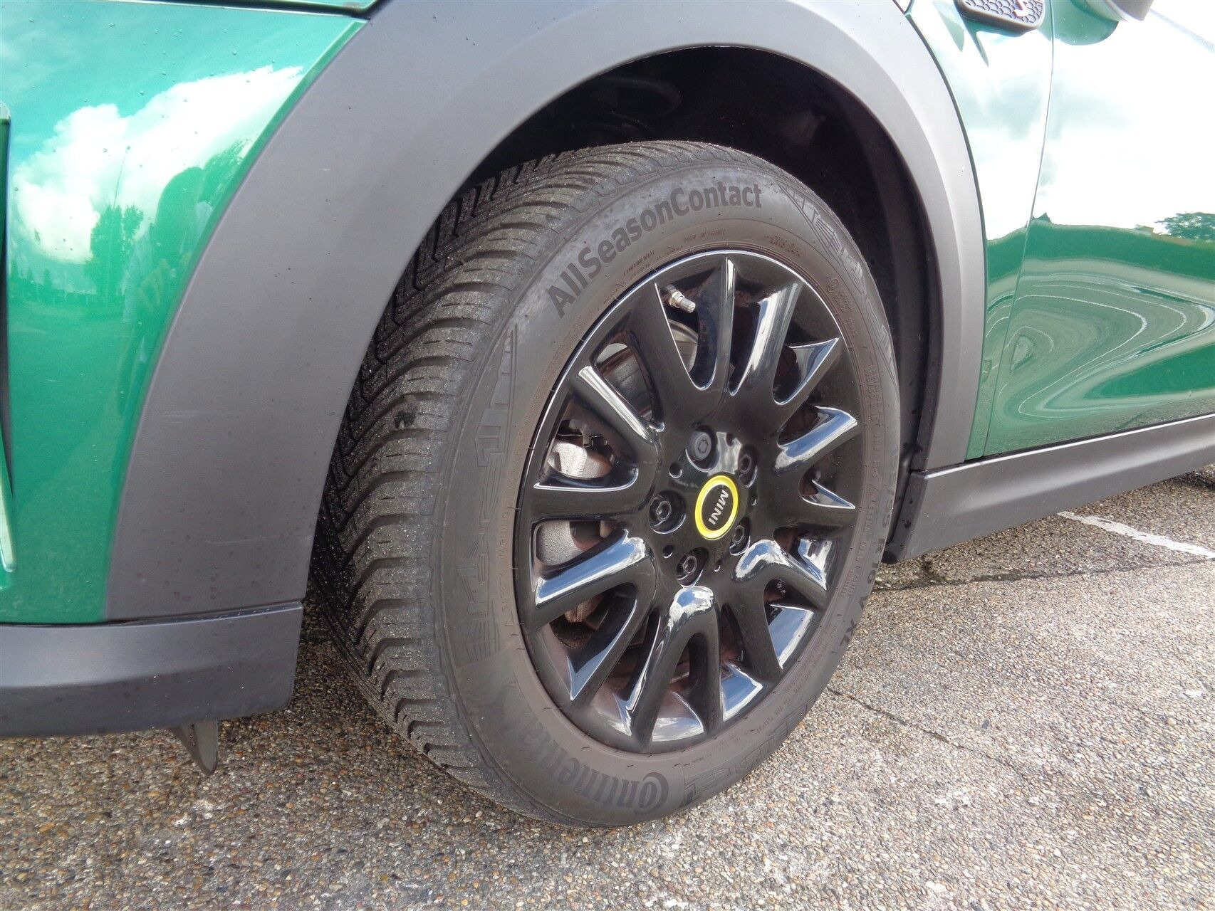 Grøn Mini Cooper fra 2022