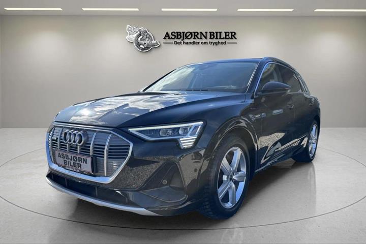 Sort Audi e-tron fra 2023