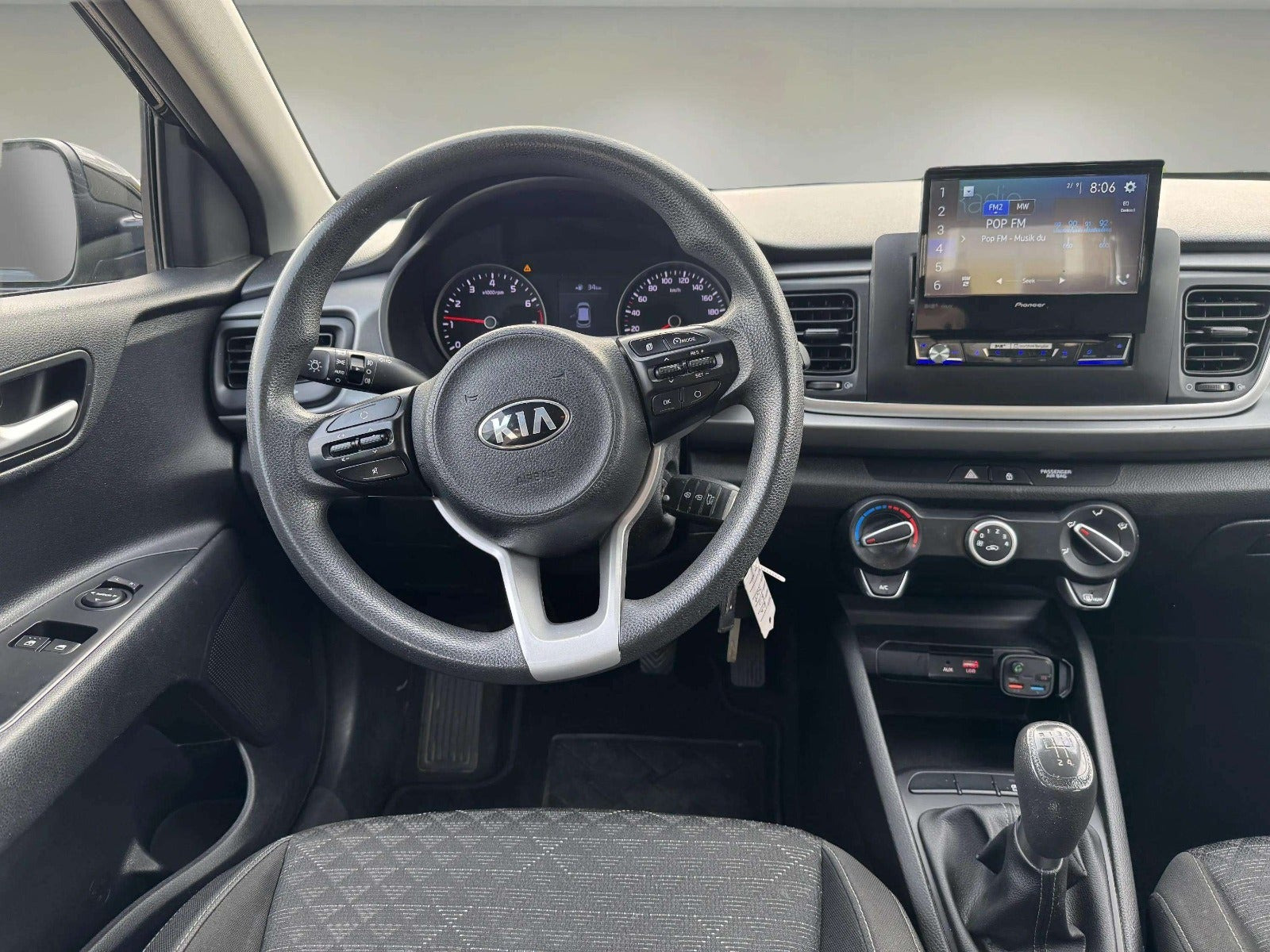 Sort Kia Rio fra 2017
