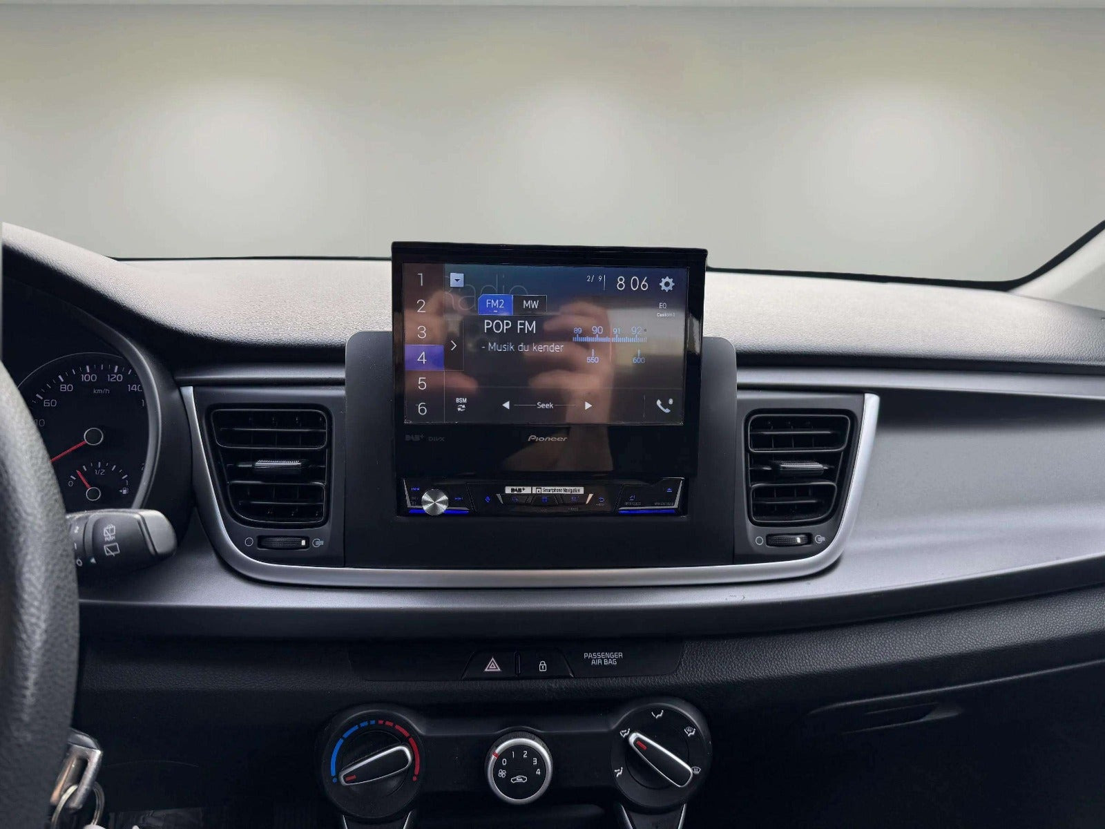 Sort Kia Rio fra 2017