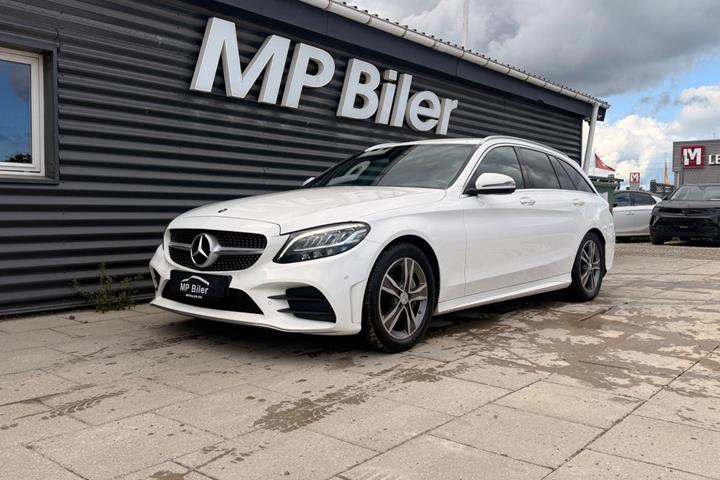 Hvid Mercedes C220 d fra 2018