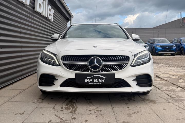 Hvid Mercedes C220 d fra 2018