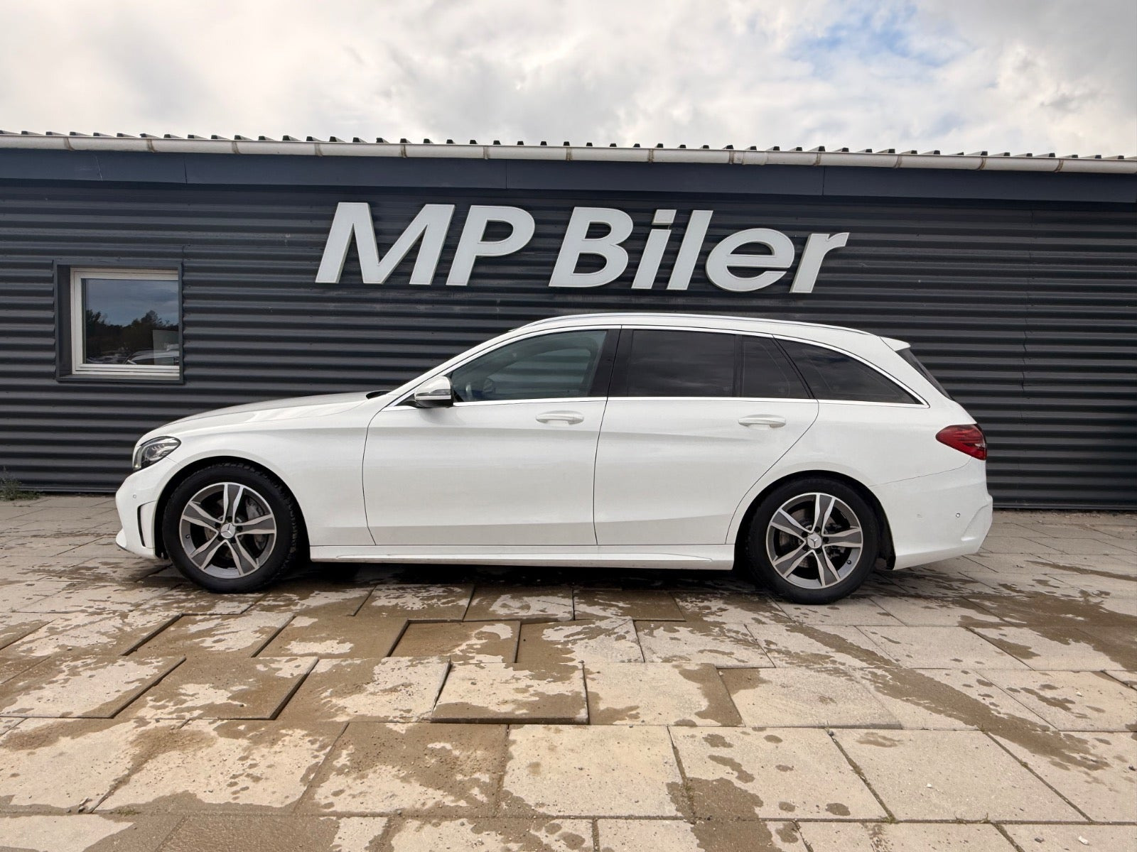 Hvid Mercedes C220 d fra 2018
