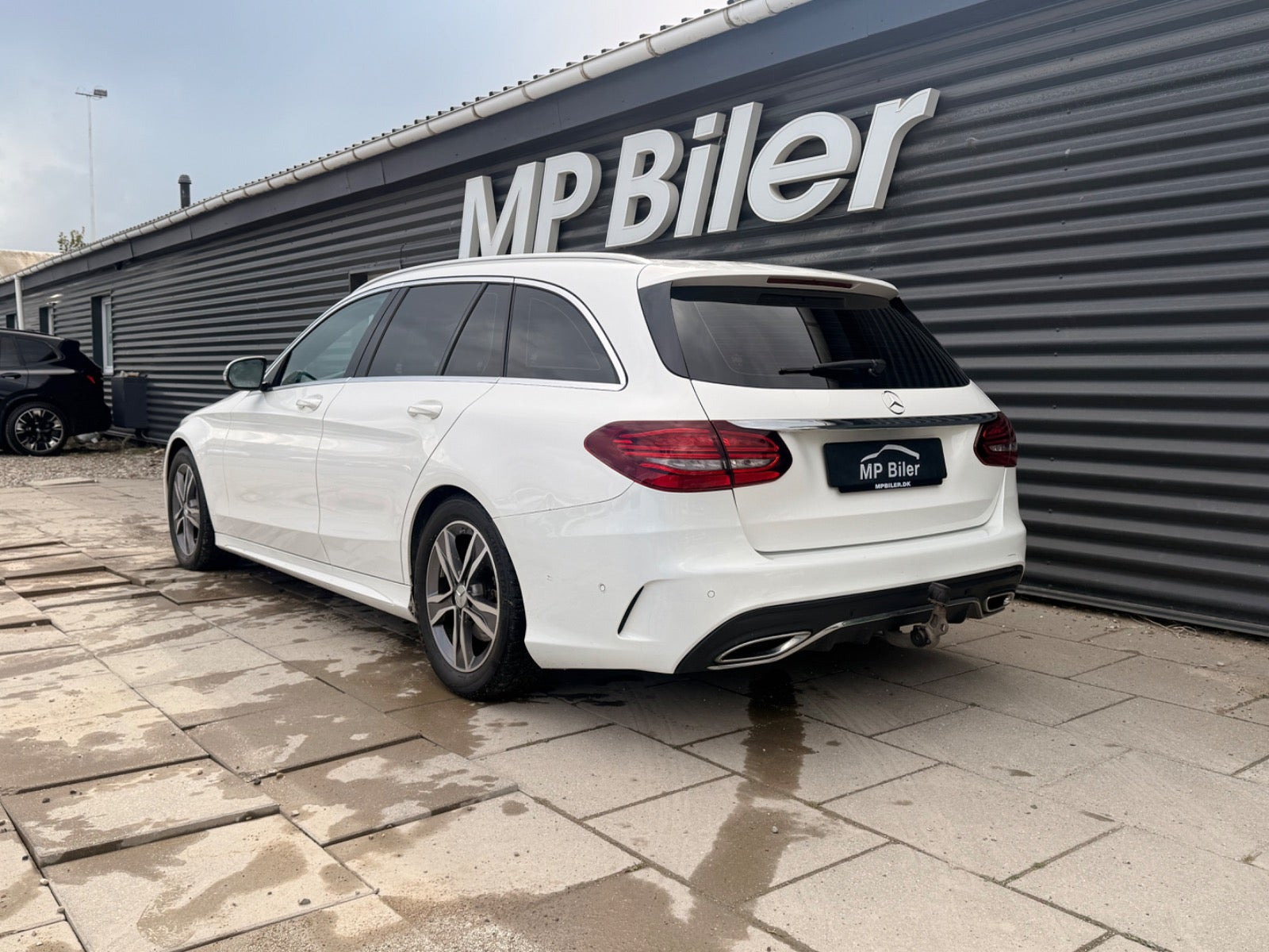 Hvid Mercedes C220 d fra 2018