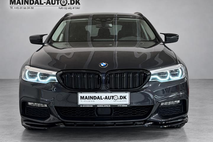 Sort BMW 520d fra 2018