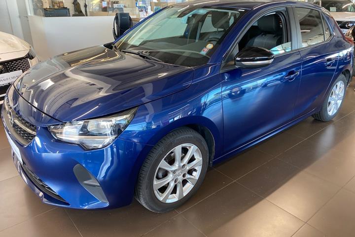 Blå Opel Corsa fra 2021