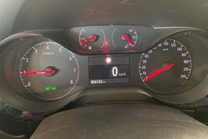 Blå Opel Corsa fra 2021