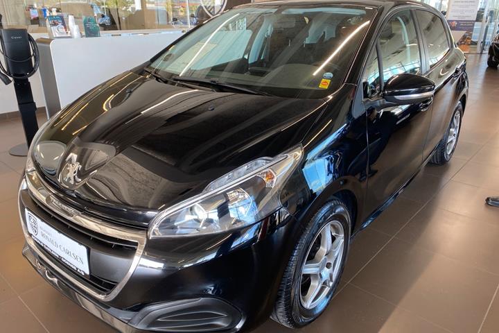 Sort Peugeot 208 fra 2019