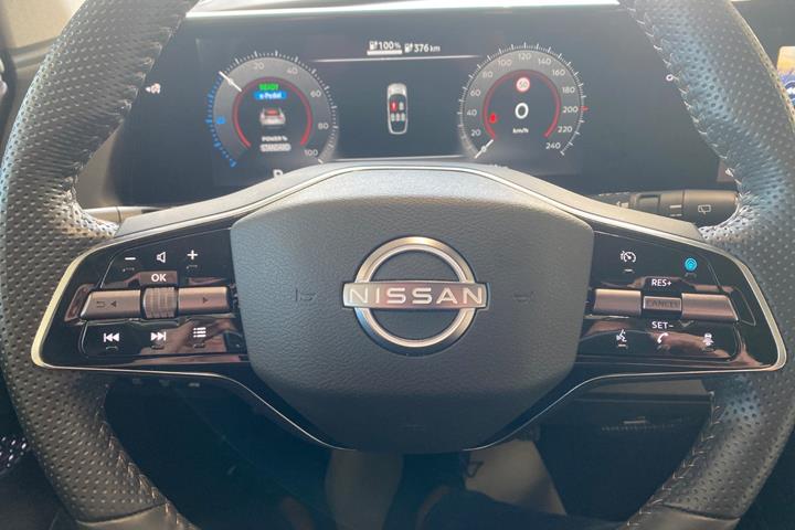 Grå Nissan Ariya fra 2022