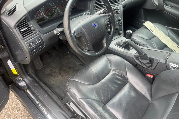 Sort Volvo V70 fra 2007