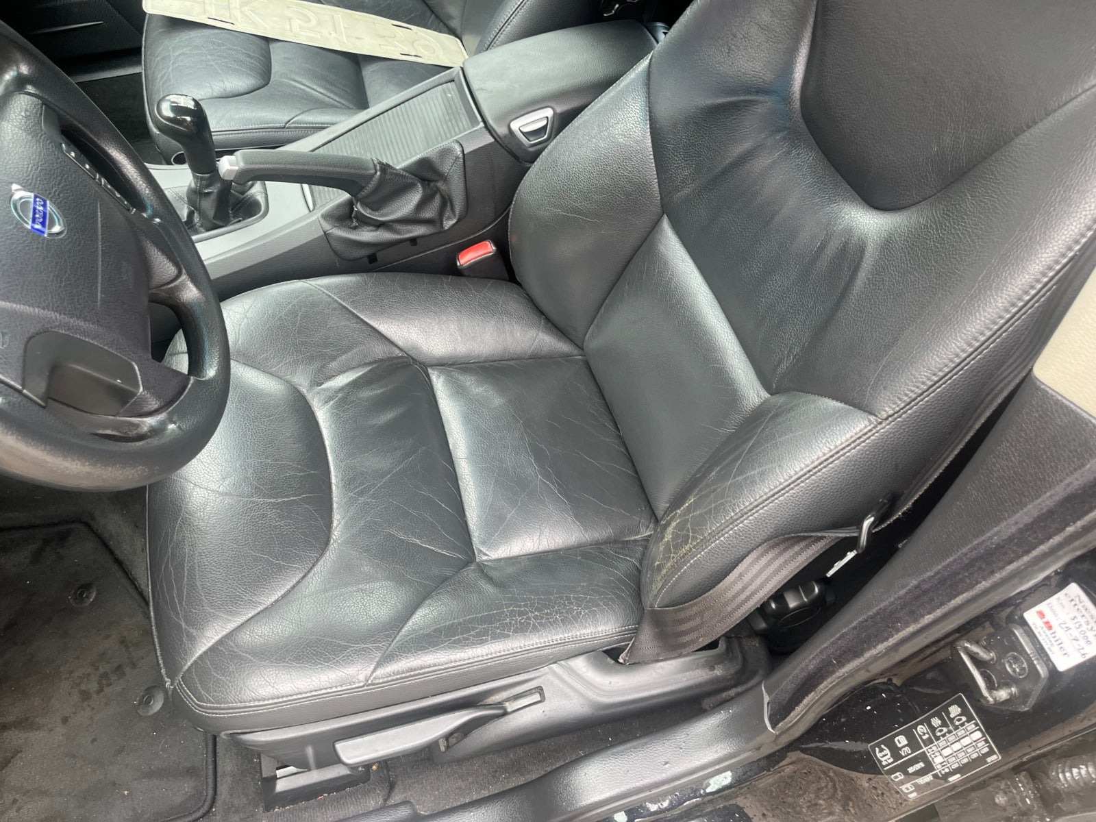 Sort Volvo V70 fra 2007