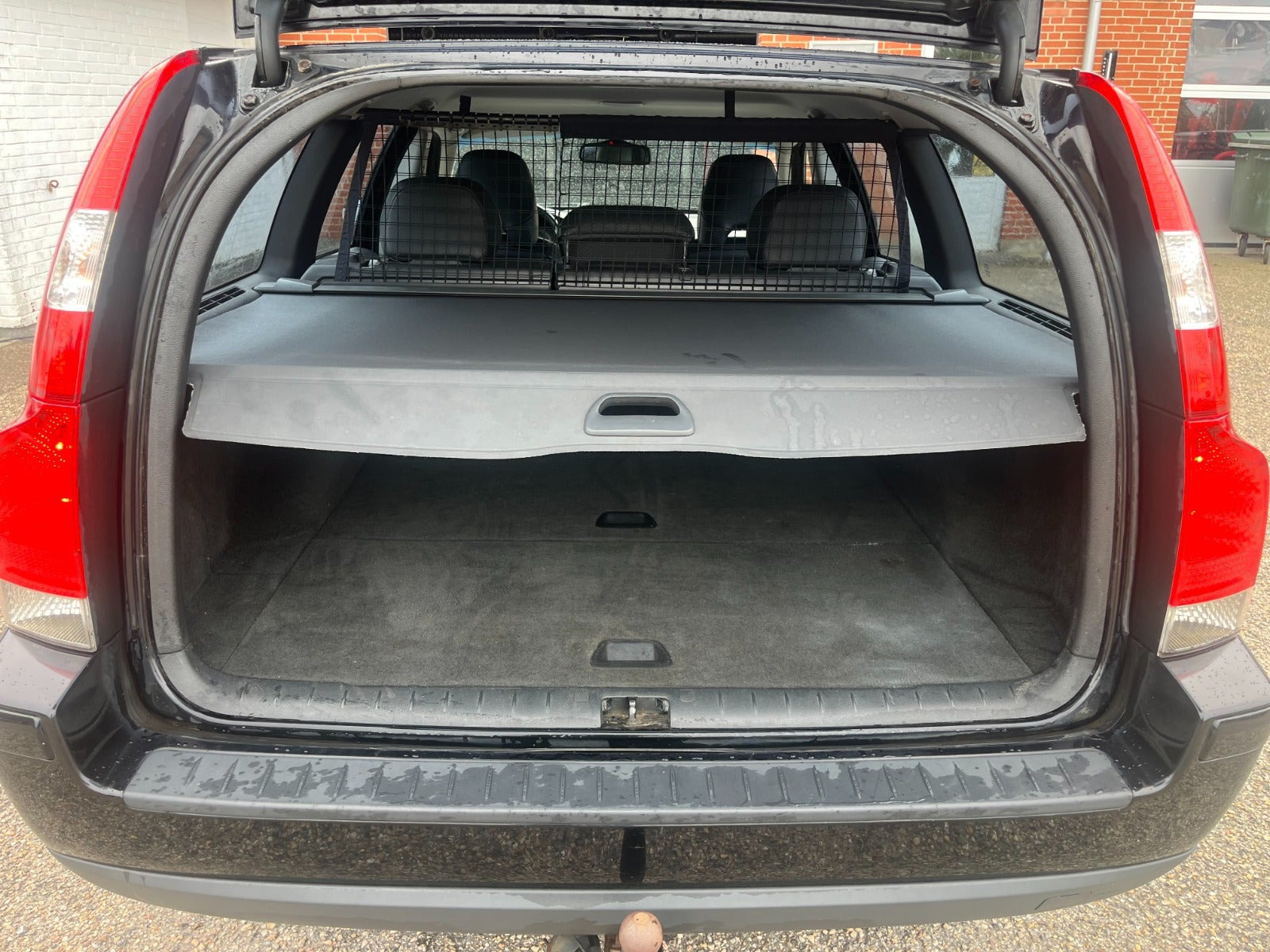 Sort Volvo V70 fra 2007