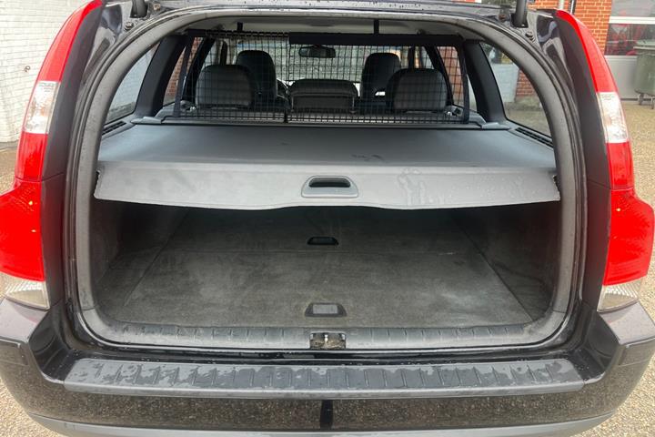 Sort Volvo V70 fra 2007