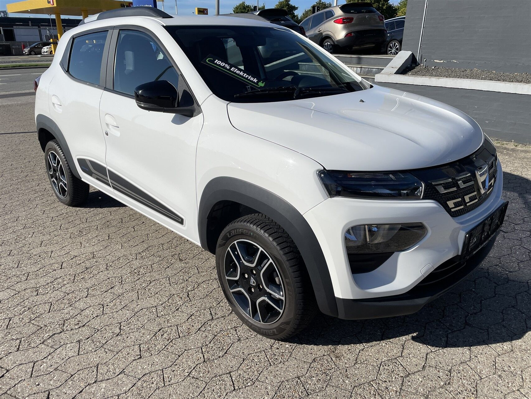 Hvid Dacia Spring fra 2022