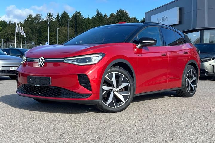 Rød VW ID.4 fra 2023