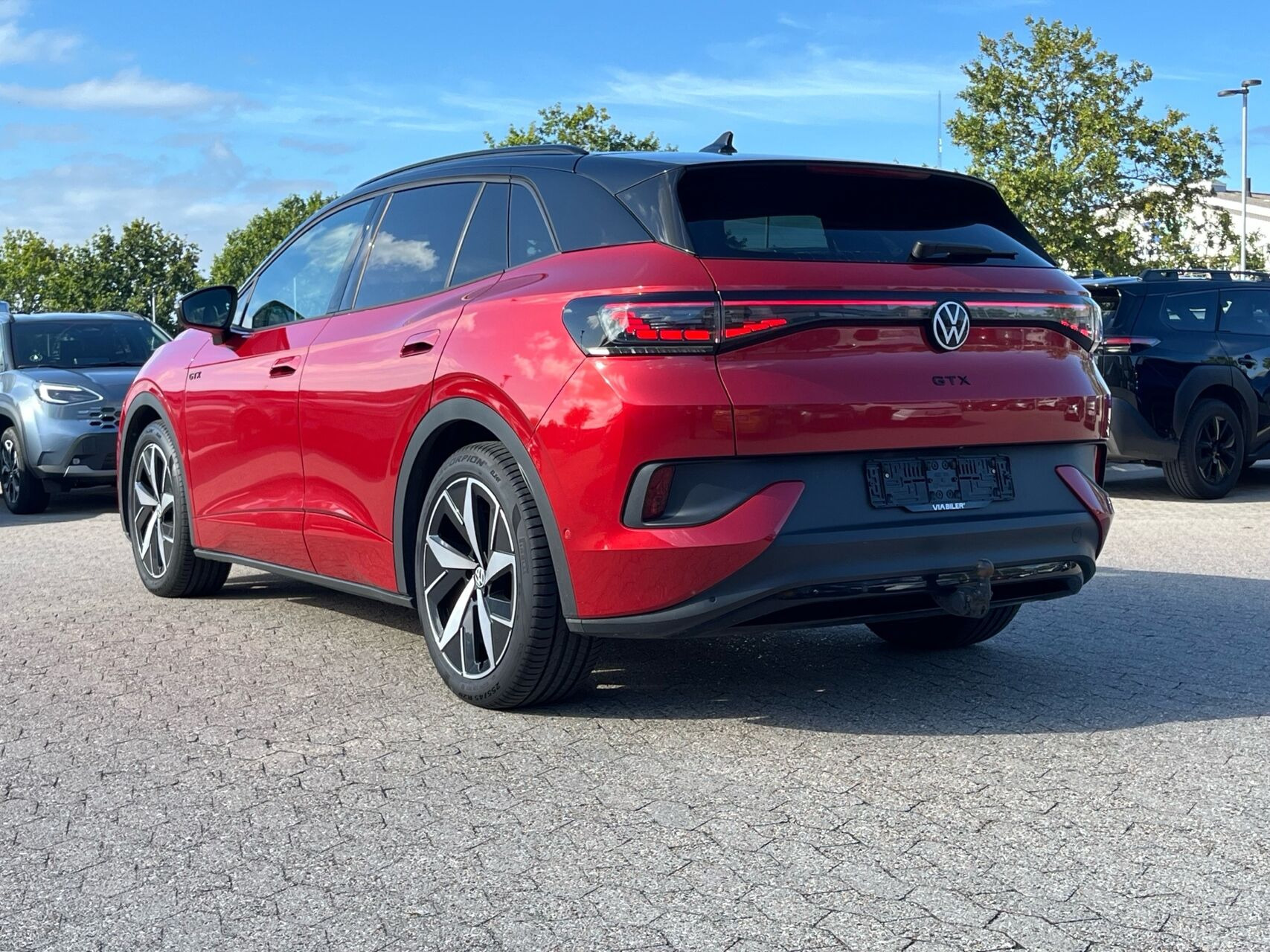 Rød VW ID.4 fra 2023