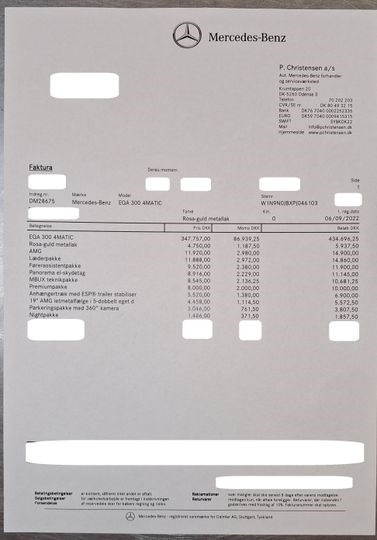 undefined Mercedes EQA fra 2023