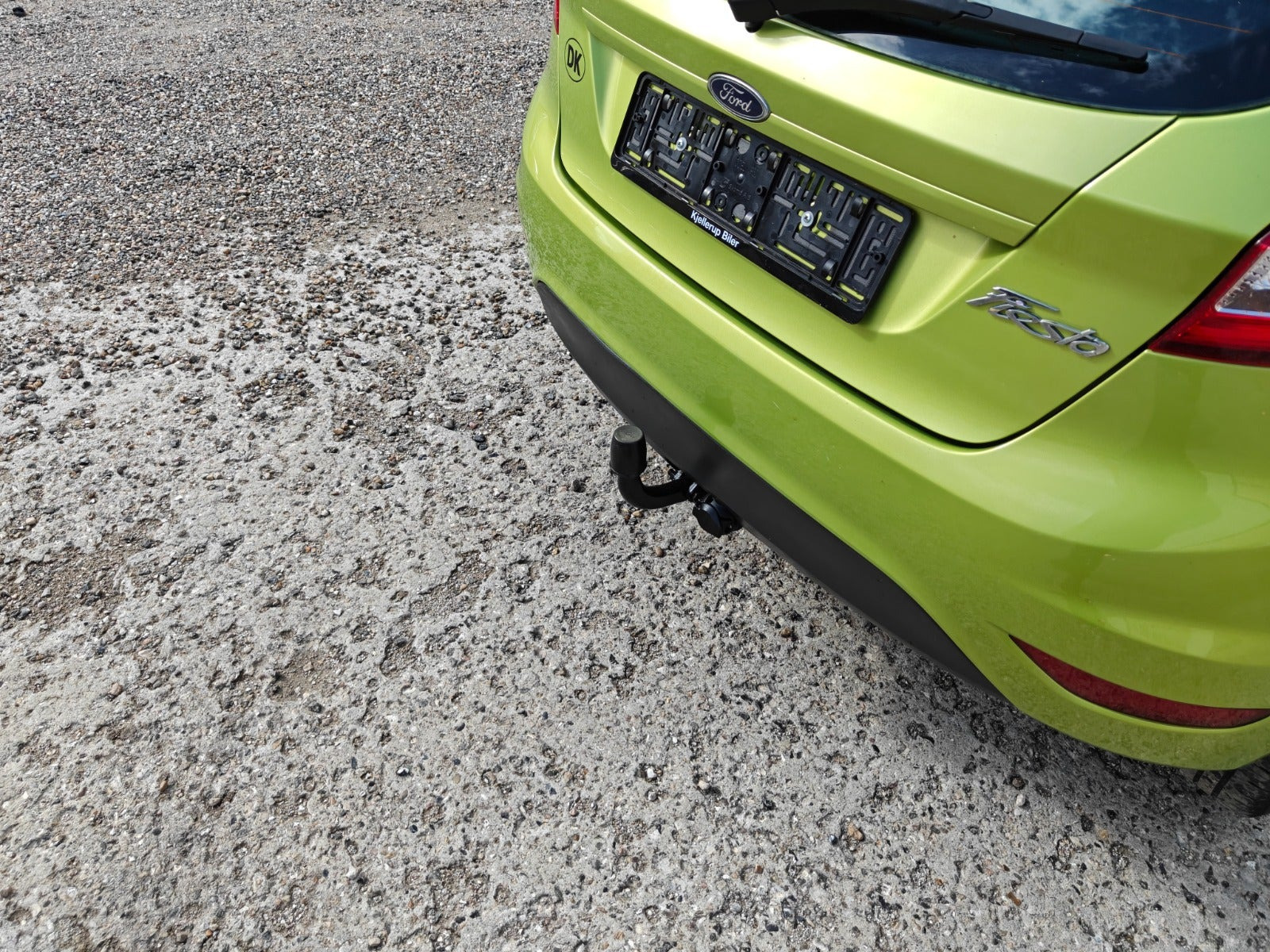 Gul Ford Fiesta fra 2009