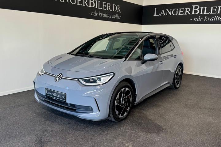 Grå VW ID.3 fra 2025