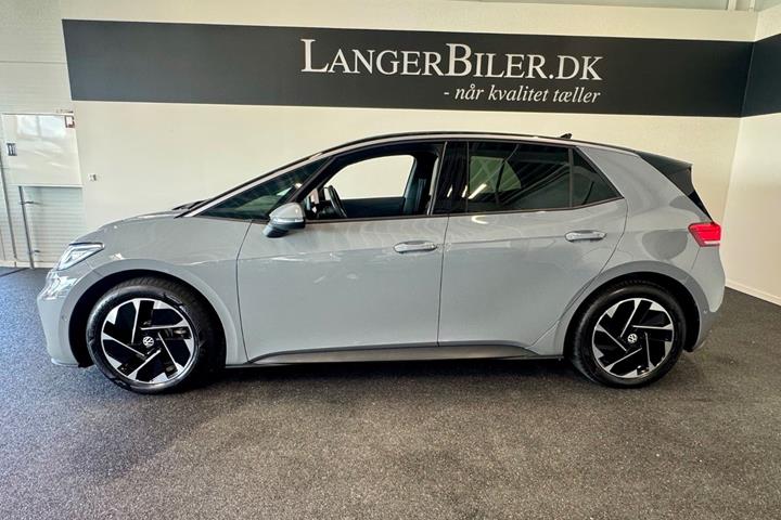 Grå VW ID.3 fra 2025