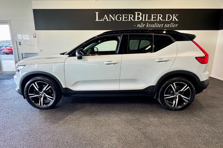 Hvid Volvo XC40 fra 2018