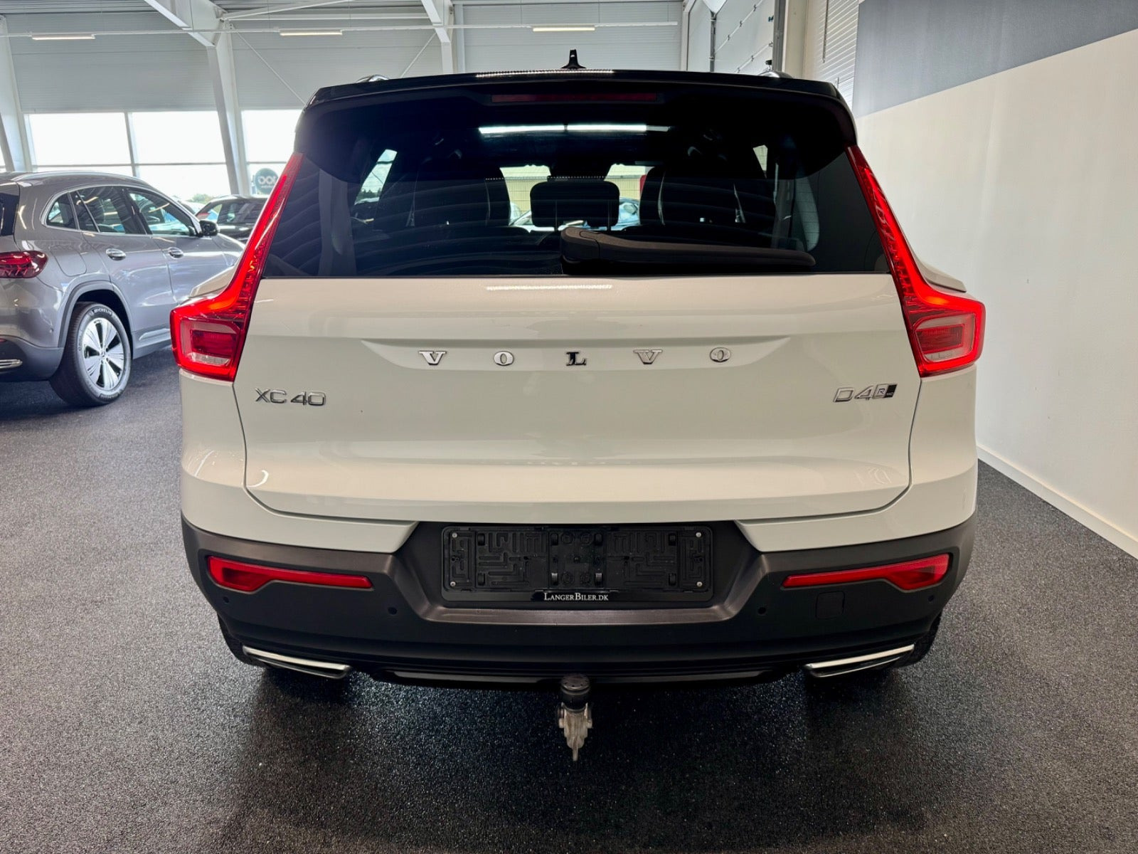 Hvid Volvo XC40 fra 2018