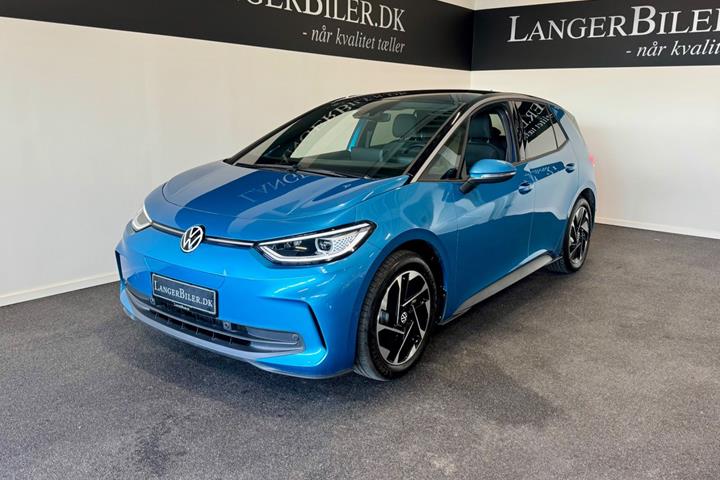 Blå VW ID.3 fra 2025