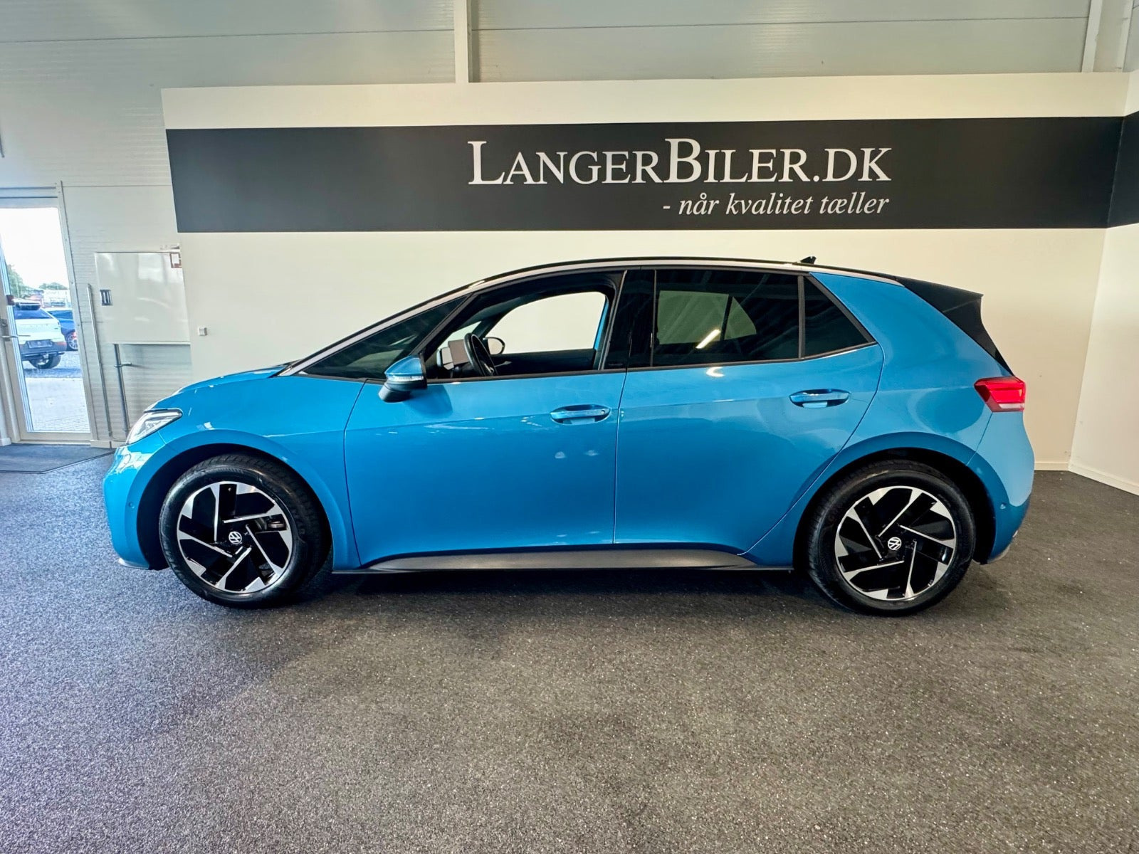 Blå VW ID.3 fra 2025