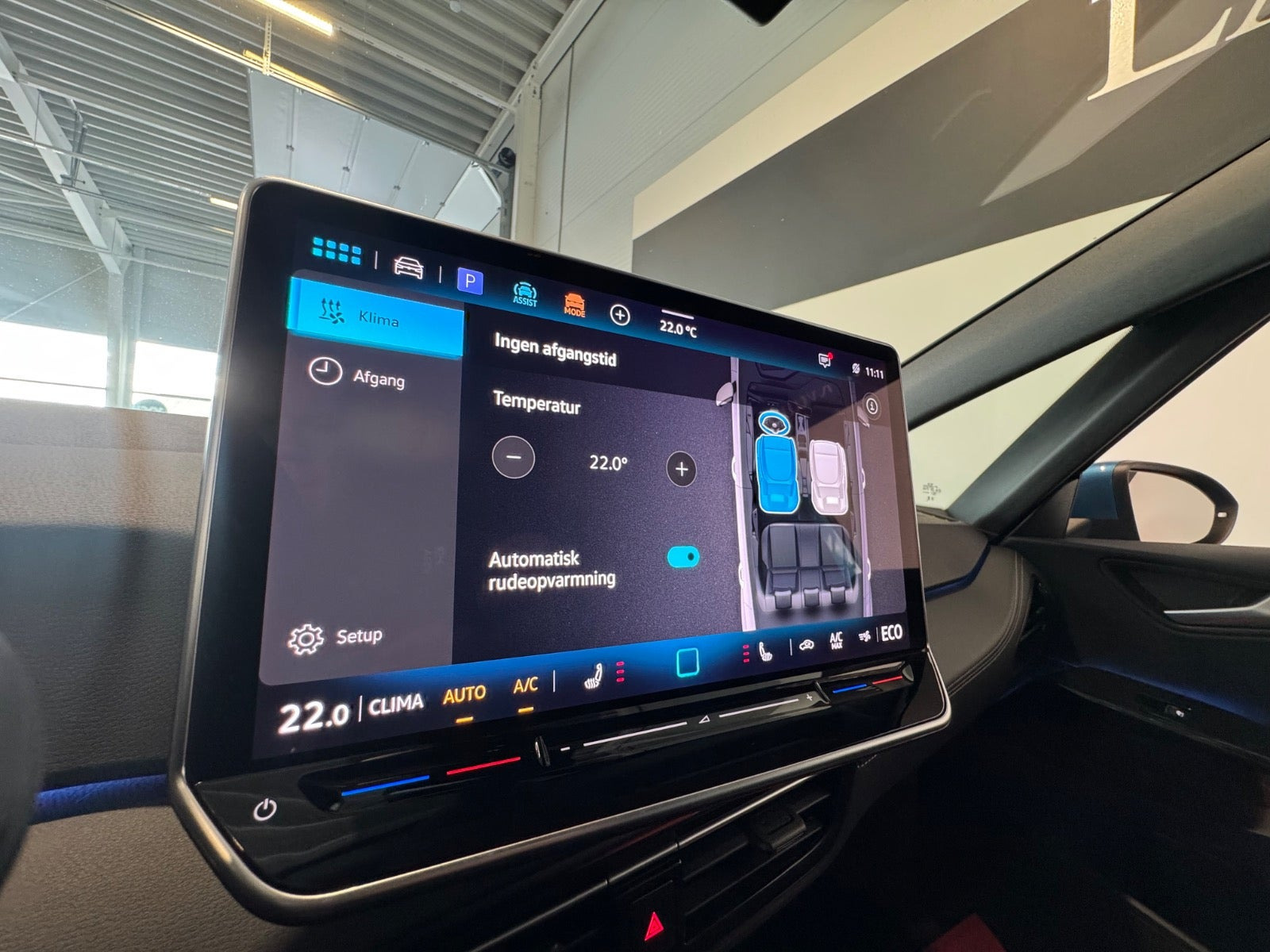 Blå VW ID.3 fra 2025