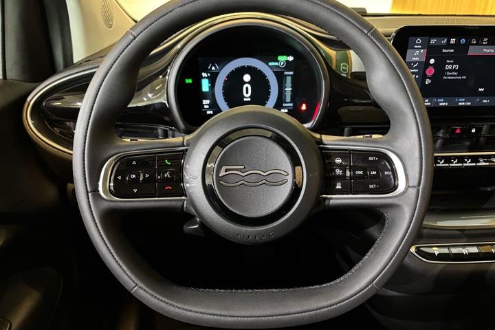Sort Fiat 500e fra 2023