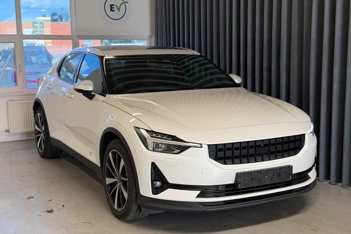 Hvid Polestar 2 fra 2022