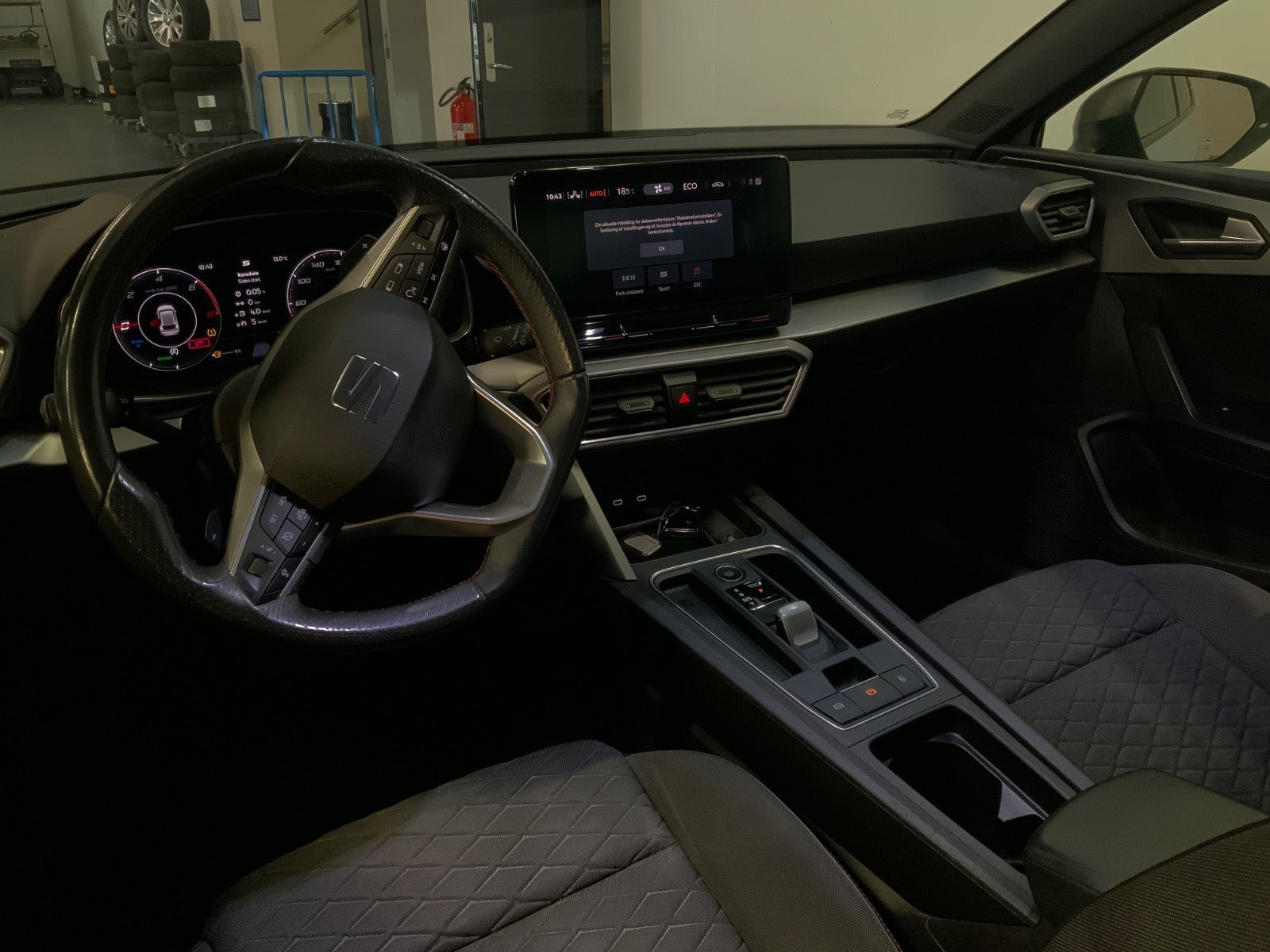 Hvid Seat Leon fra 2021