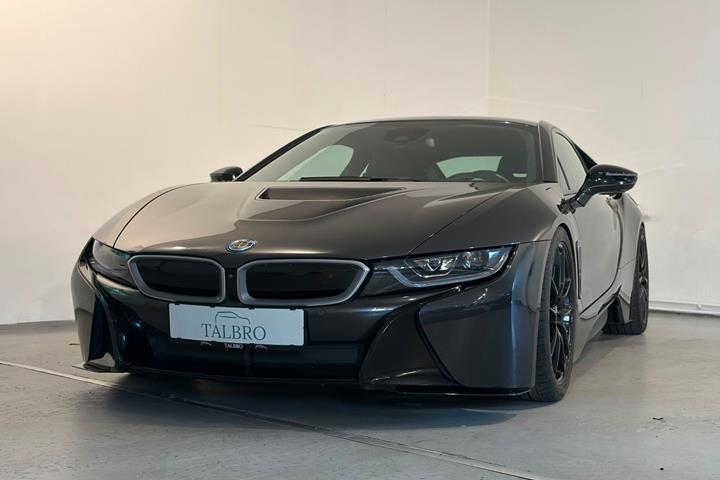 Grå BMW i8 fra 2019