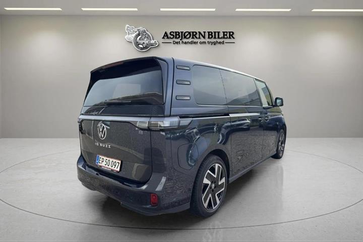 Blå VW ID.Buzz fra 2026