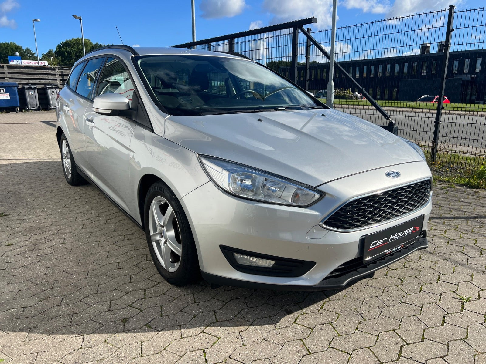 Sølv Ford Focus fra 2015
