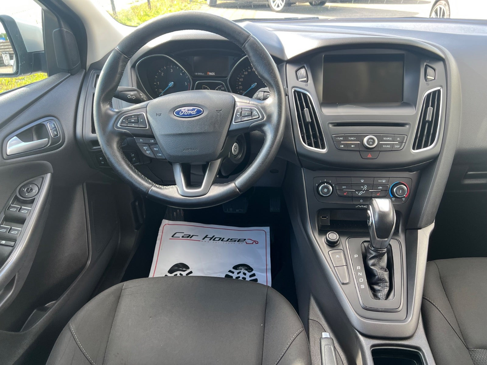 Sølv Ford Focus fra 2015
