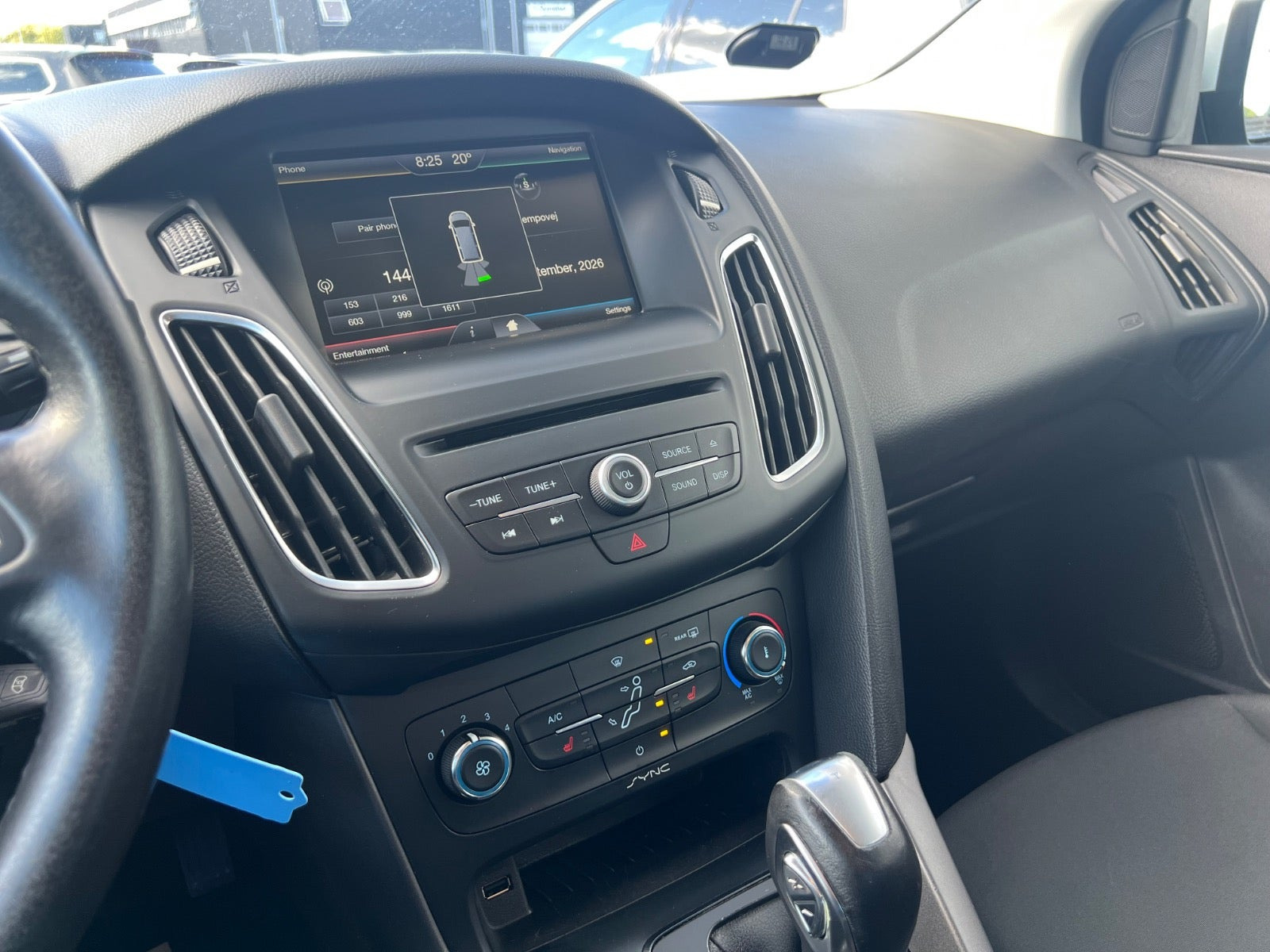 Sølv Ford Focus fra 2015