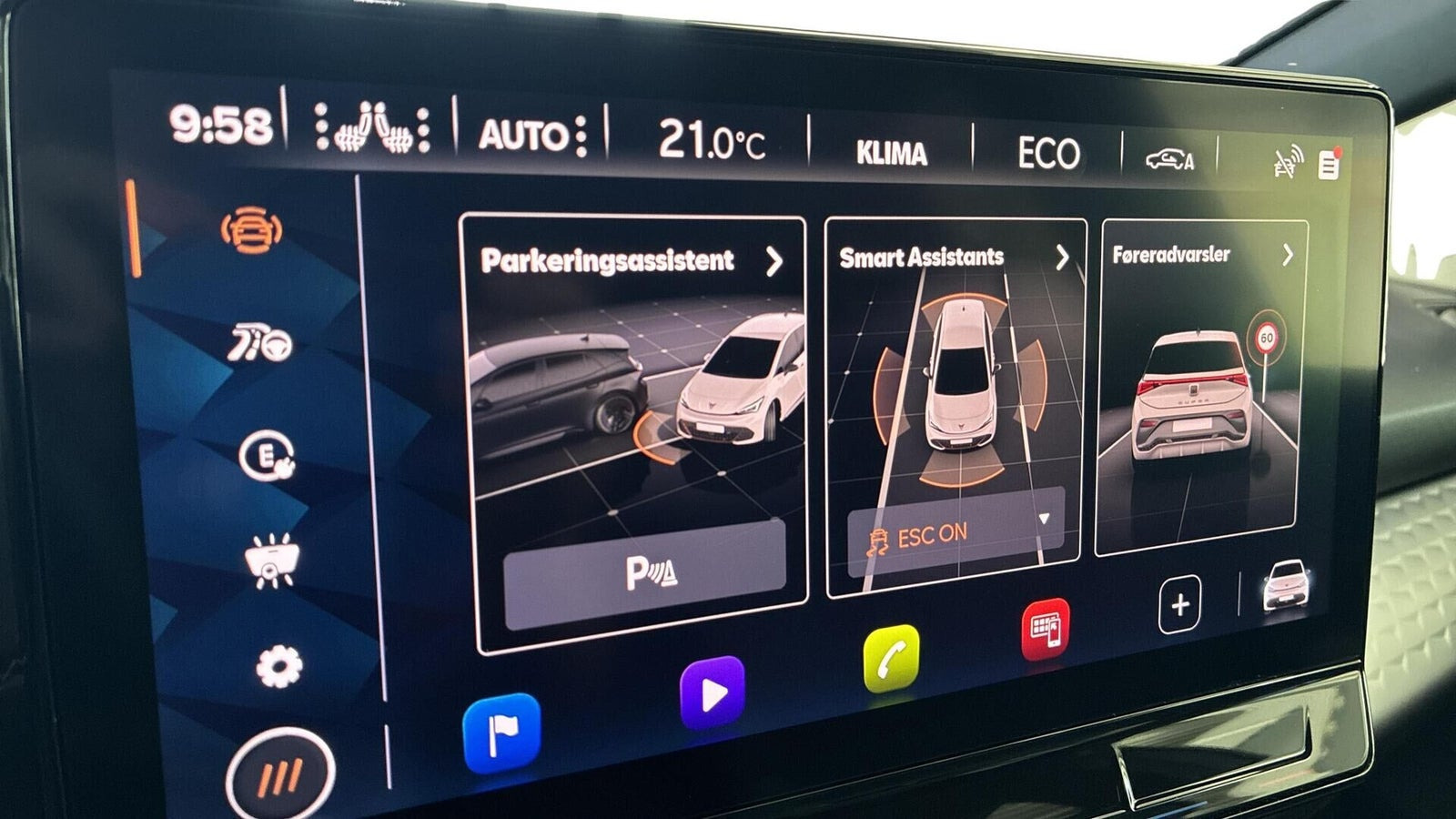 Grå Cupra Born fra 2024
