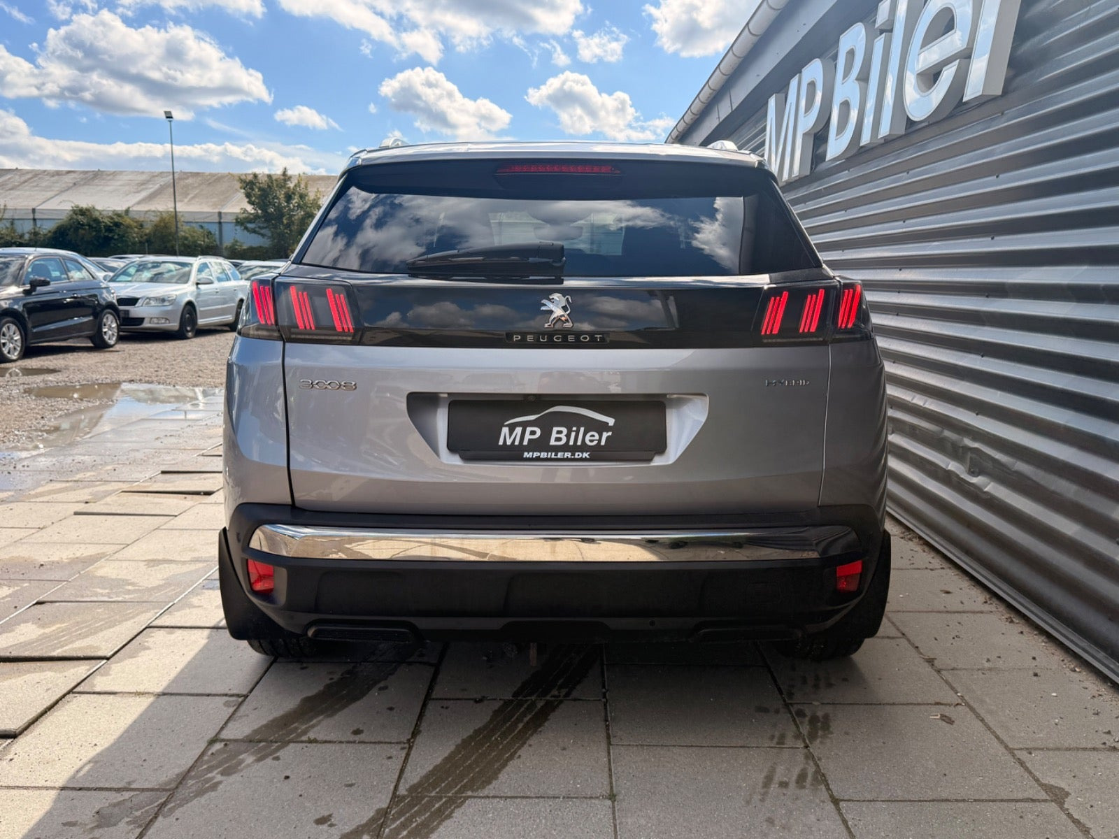 Sølv Peugeot 3008 fra 2022