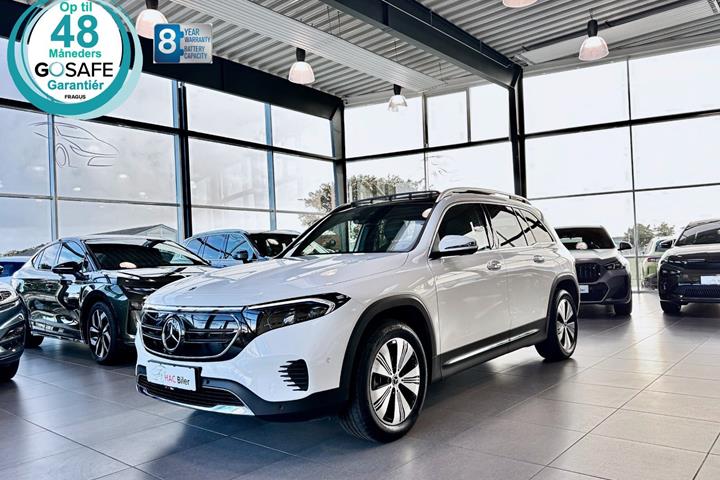 Gul Mercedes EQB250+ fra 2023