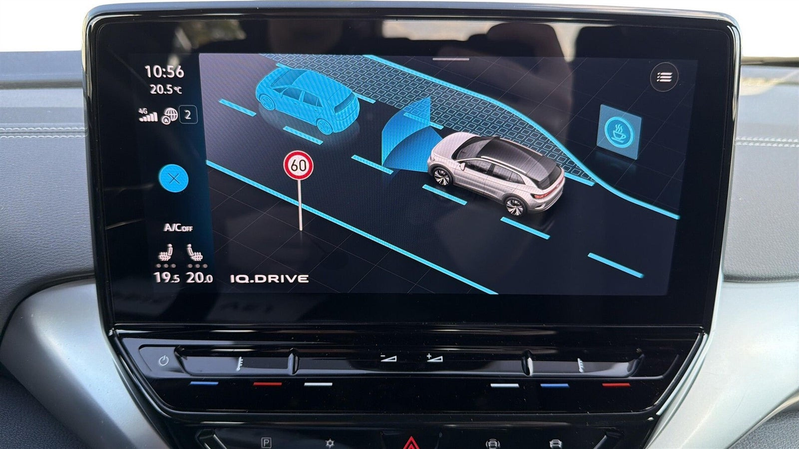 Grå VW ID.4 fra 2023