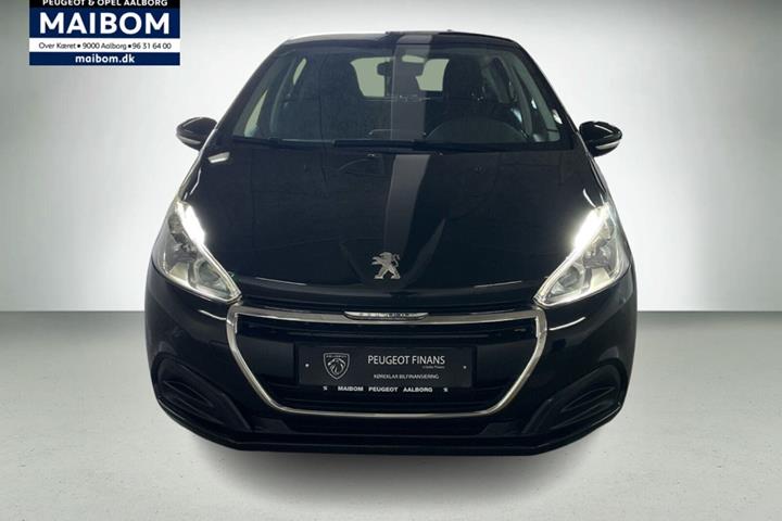 Sort Peugeot 208 fra 2018