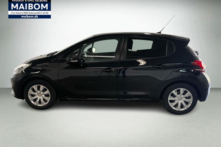 Sort Peugeot 208 fra 2018