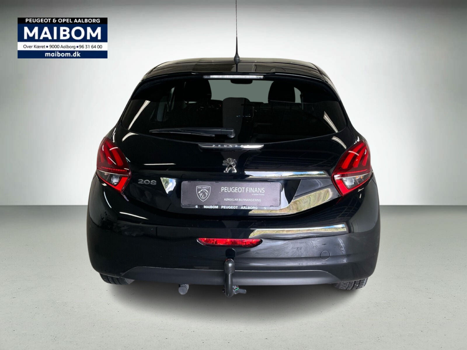 Sort Peugeot 208 fra 2018