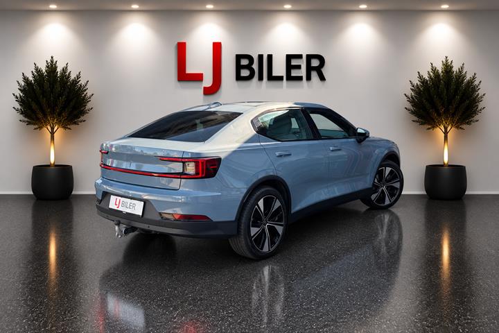 Grå Polestar 2 fra 2023